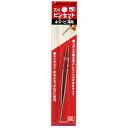 【マラソン限定 ポイント2倍】ピンセット ネジビス用 SK11 NO.13 つかんだ物を落としにくいギザ付タイプです ホビーや細密な作業等 BFJ1036711