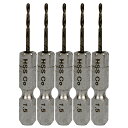 【7月4日20時から11日1時59分までポイント倍】六角軸Coステンドリル 極短 SK11 1.5mm 5pcs ターゲットに当てやすい コバルトハイス鋼使用で耐摩耗性が高い極短ステンレスドリルです ステンレス 鉄の穴あけ BFJ1037510