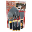 【期間限定 ポイント2倍】DIY左官鏝5点セット E-Value 家庭菜園の花壇造り レンガ積みなどに最適です 日曜大工の左官作業 BFJ1040159