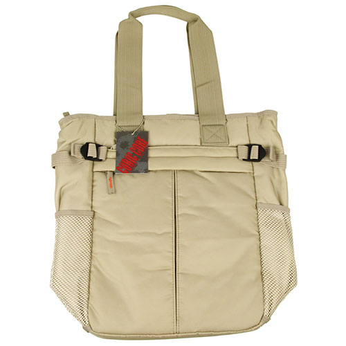 【9ヶ月保証付】トートバッグ CORE3 3E76 ベージュ 前後、マチ、内ポケット多機能トートです。多機能トート。 BFJ1040162