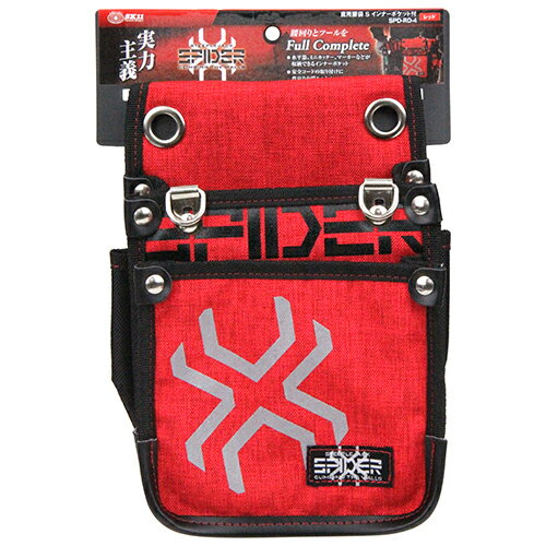 樂天商城 - 【9ヶ月保証付】鳶用腰袋Sインナーポケット付 SK11 SPD-RD-4 水平器、ミニカッター、マーカーなどが収納できるインナーポケットです。ツールの収納。 BFJ1040888