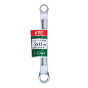 【期間限定ポイント2倍】ショートメガネレンチ KTC M5S-0810-F 狭いところでも力が掛けれる設計で「頼りになる」工具です。六角ボルト・ナットを締め緩め...