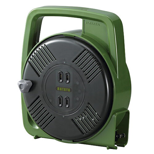 【9ヶ月保証付】マックリール 8m 屋内用 ハタヤ MS-8-OG 長すぎず、短すぎず、屋内の多彩な用途に使え..