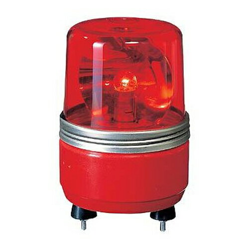 小型回転灯 赤 パトライト SKH-100EAH-R 幅広い用途に対応、ベストセラーを誇る小型回転灯です。回転灯。 BFJ1026303