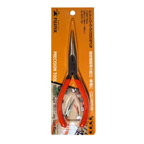 マイクロラジオペンチ フジ矢 MP6-150 ミニテック バリ取り作業やプラモデル製作に最適です。折り曲げ作業、切断作業に最適。 BFJ1026951