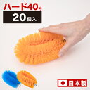 たわし 束子 業務用 タワシ 40号 ハードタイプ 20個入 かたいタイプ 長さ16cm 幅11cm 厚み5.8cm 工場内清掃 製造ライン 衛生対策 ライン洗浄ブラシ 食器洗い 鍋 手洗い 化学繊維 洗車 まとめ買い 使い捨て 食品工場