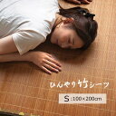 【ボーナスSALE開催中】丈夫でひんやり 竹シーツ ひんやり竹 敷パッド ブラウン シングル 100×200cm 四方ゴムバンド付き