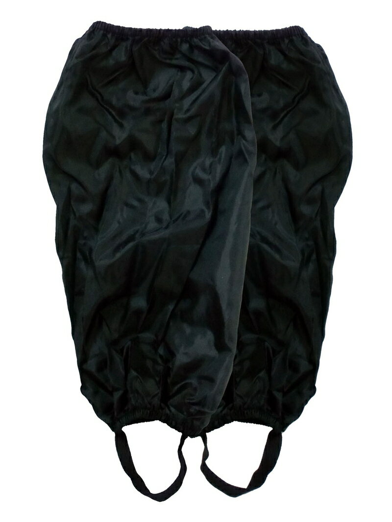 足カバー 防水 黒 ブラック シンプル 撥水 防水足カバー 大人用 おすすめ 裏生地をPUラミネートした防水タイプ 大人用足カバー 雪や雨の日の防寒 防滴対策 レジャー 作業にも最適 bkt1017763