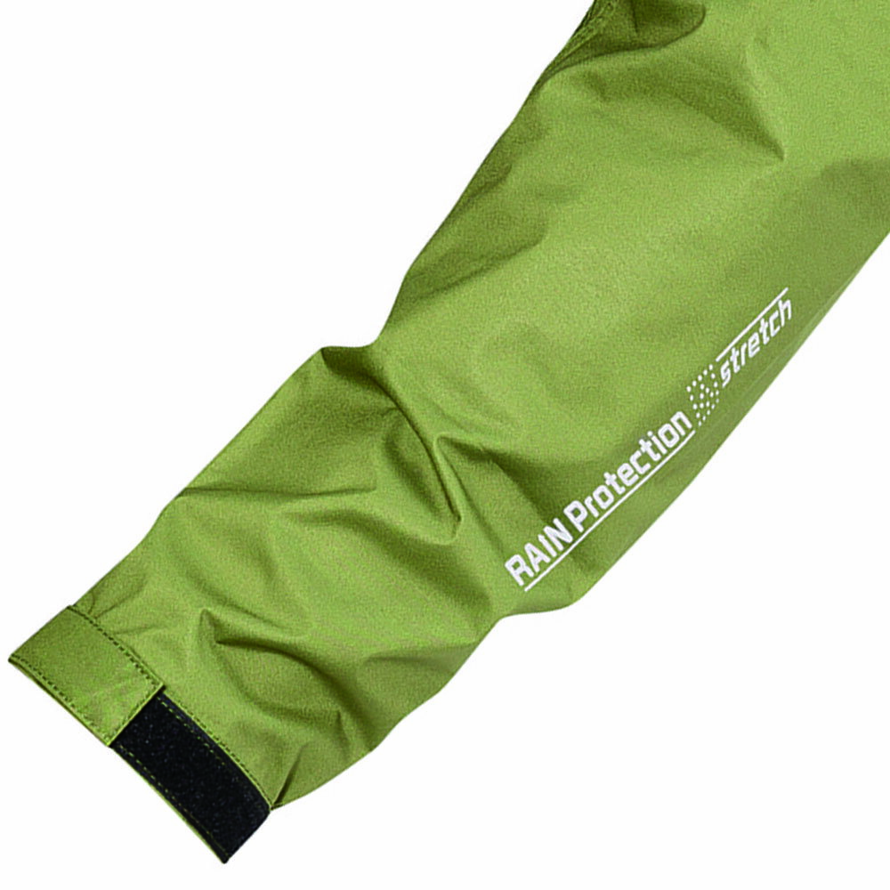 11/20(木)00:00〜最大2000円OFFクーポン配布中 感動ストレッチ レインジャケット オールストレッチ透湿合羽 オリーブグリーン