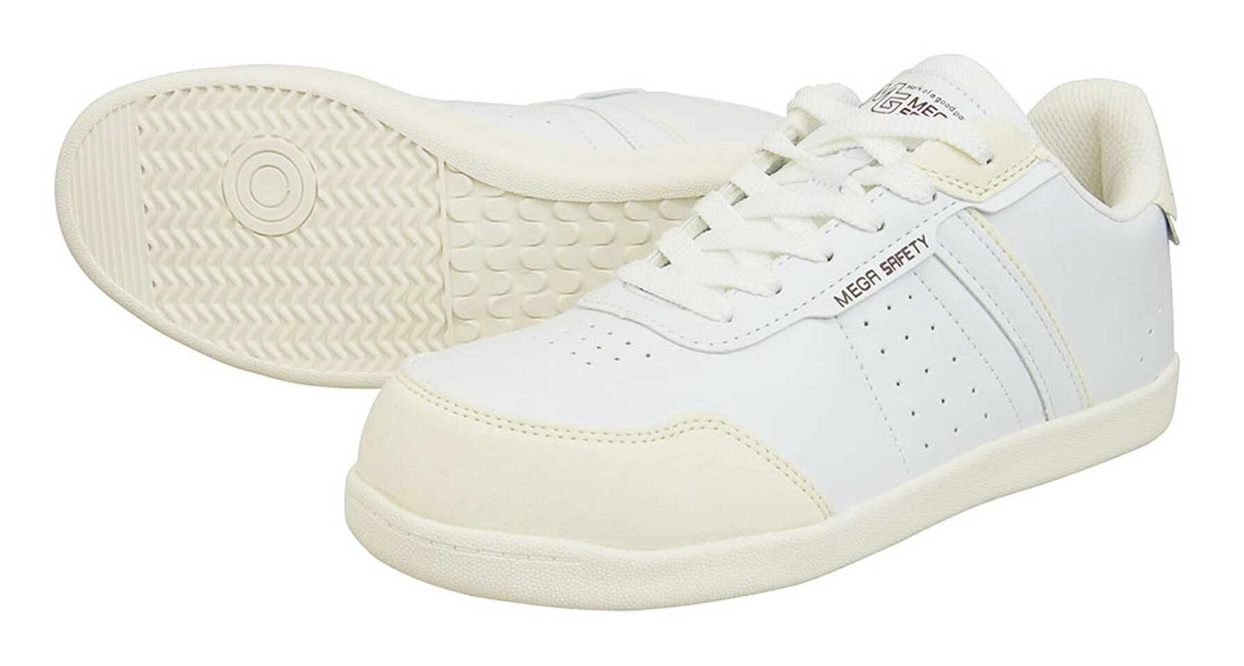 樂天商城 - 500円OFFクーポン配布中 04/24(金)20:00〜 セーフティスニーカー 飽きの来ないクラシックなデザイン ソールは石などの詰まりにくい 細かめなパターンを採用 メッシュなしのALL合皮タイプのため 風やホコリなどをシャットアウト bkt1044088