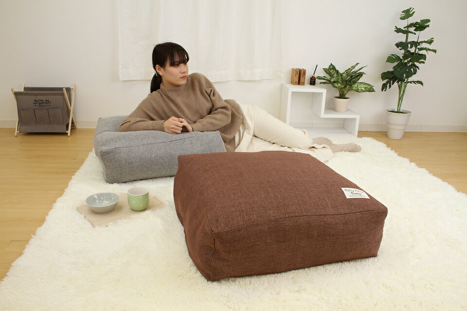 【1枚あたり2950円】【4枚セット】【防ダニ】クッションカバー 布団収納 ビーズクッション 布団収納袋 おしゃれ 送料無料 布団 収納 布団収納クッション 掛け布団収納ケース クッションになる 背もたれになる 布団収納クッションカバー