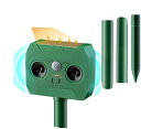 【スーパーSALEクーポン&ポイント】 猫よけ 超音波 撃退器 猫除け ノラ猫対策 ソーラー 2wayモード 超音波強化版 IP65防水 支柱セット 設置簡単 地面 直挿し 高感応 自動検知 PIRセンサー のら猫退治 忌避装置 猫撃退器 日本語説明書 猫避け 撃退グッズ ガーデン/車庫
