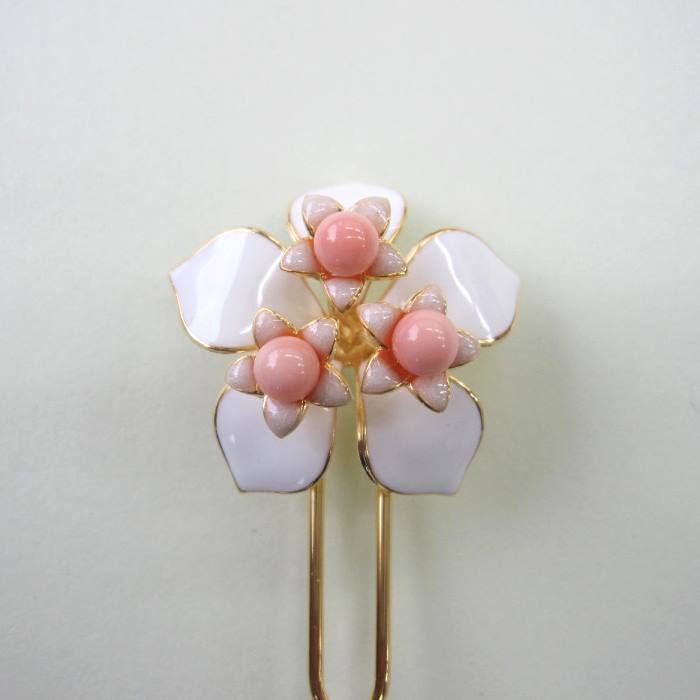 リクエスト★再入荷 ピンク珊瑚 かんざし 簪 （5mm） 和小物 髪飾り 着物 【メール便不可】 『宝石サンゴ』 珊瑚婚 還暦 誕生日 御祝 厄除 御守 3月の誕生石 ギフト プレゼント 結婚35周年 珊瑚職人のサムネイル