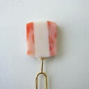 ピンク・ミッド珊瑚 かんざし 真鍮 宝石サンゴ 珊瑚婚 還暦 誕生日 御祝 厄除 御守 3月の誕生石 ギフト プレゼント 結婚35周年 珊瑚職人