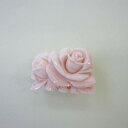 ピンク珊瑚 薔薇の花の彫り帯留め 洋銀 着物 浴衣 和装小物 宝石サンゴ 珊瑚婚 還暦 誕生日 御祝 厄除 御守 3月の誕生石 ギフト プレゼント 結婚35周年...
