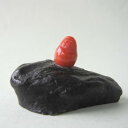 桃珊瑚 だるまの置物 石台 飾り 御守 風水 宝石サンゴ 珊瑚婚 還暦 誕生日 御祝 厄除 御守 3月の誕生石 ギフト プレゼント 結婚35周年 珊瑚職人