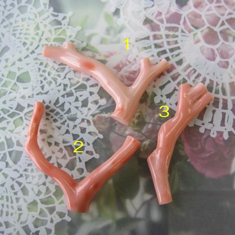 ピンク珊瑚の枝パーツ（1本）/手作り/さんご・サンゴ送料無料【smtb-KD】