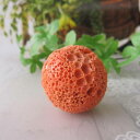 桃珊瑚 【大玉】 す玉のパーツ (直径約36.5ミリ) 貫通穴 『宝石サンゴ』 珊瑚婚 還暦 誕生日 御祝 厄除 御守 3月の誕生石 ギフト プレゼント 結婚3...