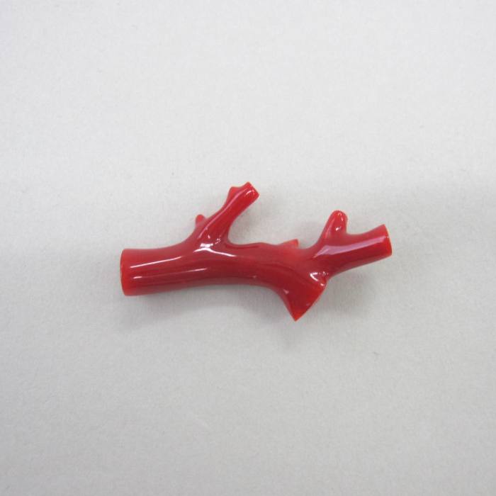 日本 高知産血赤珊瑚 枝パーツ 手作り 天然 『宝石サンゴ』 珊瑚婚 還暦 誕生日 御祝 厄除 御守 3月の誕生石 ギフト プレゼント 結婚35周年 珊瑚職人