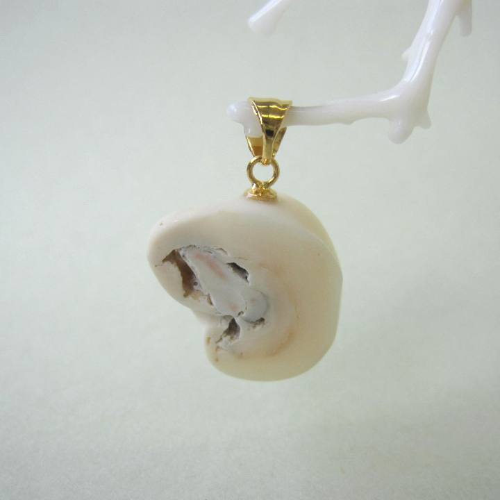 ミッド珊瑚 ぶつ切り 珊瑚 ペンダントトップ SILVER 宝石サンゴ 珊瑚婚 還暦 誕生...