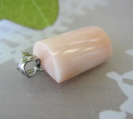 ミッド珊瑚 ペンダント SILVER 『宝石サンゴ』 珊瑚婚 還暦 誕生日 御祝 厄除 御守 3月の誕生石 ギフト プレゼント 結婚35周年 珊瑚職人