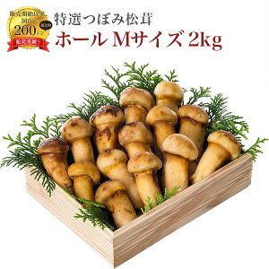 松茸 まつたけ 天然 冷凍 特選つぼみM 7-9cm ホール 2kg (500g×4パック) 名工推薦 急速冷凍 一級品 シャングリラで採れた天然松茸 国産なら5万円/kg以上 秋 秋の味覚 グルメ 松茸ご飯 すき焼き 土瓶蒸し 茶碗蒸し 鍋 おせち 贈り物