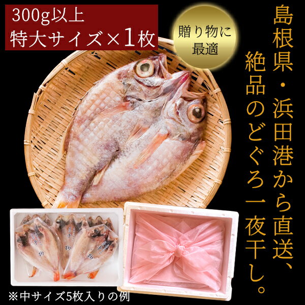 父の日 父の日ギフト プレゼント 食べ物 おつまみ セット 2024『無添加 のどぐろ干物 200～250g（特大サイズ）×1枚入 送料無料（北海道・沖縄を除く）』 3