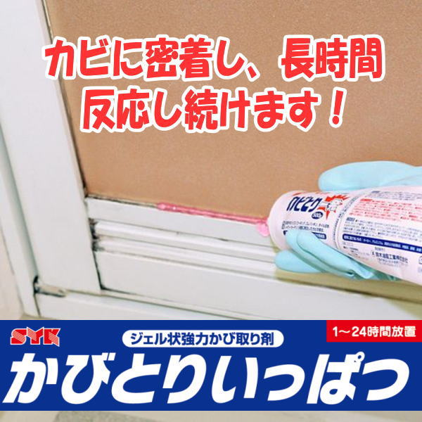 カビとり一発 500g / カベに密着する ジェル状カビクリーナー