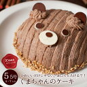 バースデーケーキ キャラクター かわいい クリスマスケーキ お誕生日ケーキ くまちゃんのケーキ 立体ケーキ デコレーションケーキ 3Dケーキ 5.5号 4〜7人分 子供 インスタ映え 1歳