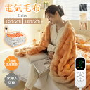 ★予約販売★\8段階温度調整&6段階タイマー/ ふわとろ毛布 電気毛布 洗える 掛け敷き 両面フランネル 150cm×200cm 180cm×200cm ダブル...