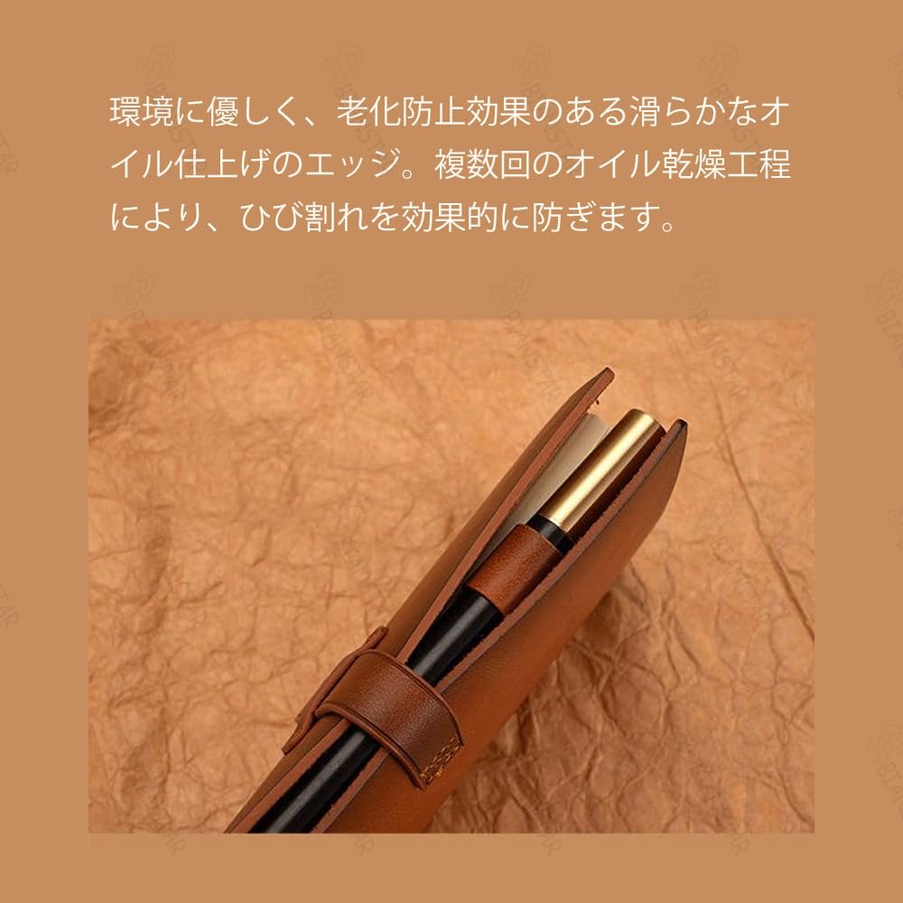 本革システム手帳｜A5/A6サイズ レトロデザイン カード収納付き ビジネス/贈答用 ...