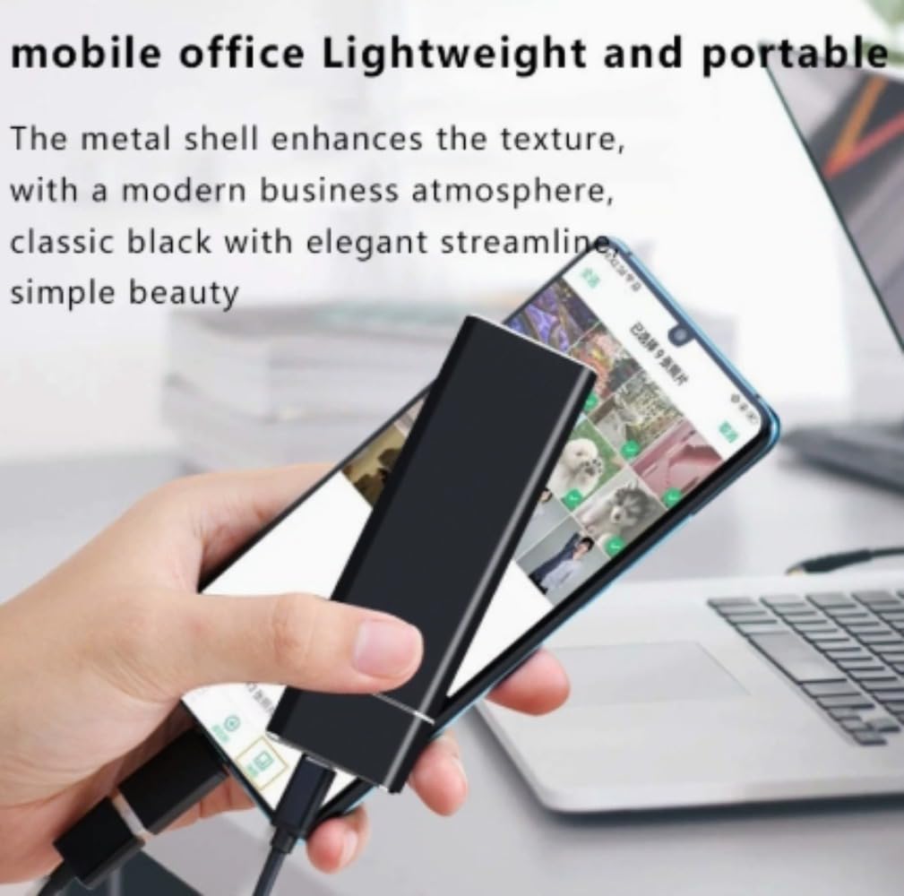 この超高速30TBポータブルソリッドステートドライブは、スマートフォンとPCに対応...