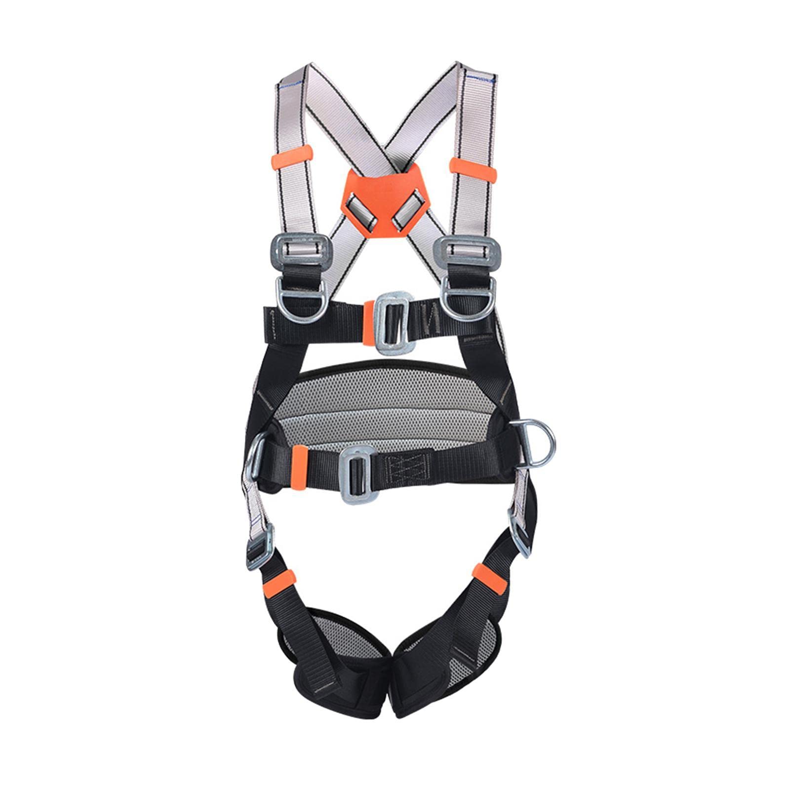 調節可能なサイズ-ウエストサイズ：80-125cm（31.5-49.21インチ）、レッグサイズ：50-80cm（19.69-31.5インチ）。それは十代の若者たちや大人によく合います。調節可能なレッグループにより、希望する快適さや着用する衣類の層に応じてサイズを調整できます。 幅広いアプリケーション-安全性、快適性、柔軟性。登山、木登り、ロッククライミング、地上での作業などに最適です。 快適な体験-太もものパッド、ウエストベルト、ショルダーストラップ付き。快適で通気性があり、より安全で、非常に快適なサポートを提供します。 フルボディタイプ-ウエストベルトから荷重を受け取り、肩に再配分して快適性を向上させるように設計されています。ストラップは、ハーネスの腹側取り付けポイントと、ウエストベルトの後部にある調整可能な2つのスロットに接続します。 安全性の信頼性-耐久性のある強化ポリエステルウェビング素材。頑丈な合金鋼Dリング付き。耐荷重：約22KN。 【購入希望の方は必ずお読みください】 ●当商品はアマゾン倉庫などの委託倉庫から発送させて頂,可能性がございます。 ●委託倉庫から発送の為、注文確定後の注文内容の変更は対応しかねます。 ●当商品は配送時間指定不可です。 ●こちらの商品はいかなる理由があっても、良品返品は承りません。万が一初期不良があった場合は、当店までご連絡ください。不良品の場合は直ちに交換または返品返金対応をいたします。 以上、あらかじめご了承ください。