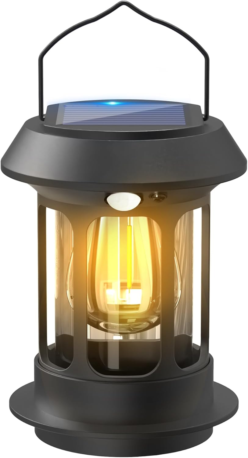 ＼ブラックフライデP最大47倍／LED ランタン ソーラー 充電式 キャンプ 【人感センサー & 4つ点灯モード】シーリングライト コードレス 作業灯 超高輝度 災害 ライト スームルーム ランタン 防水 アウトドア 車中泊 登山 夜釣り 防災 停電 緊急 非常用 電球色 1セット