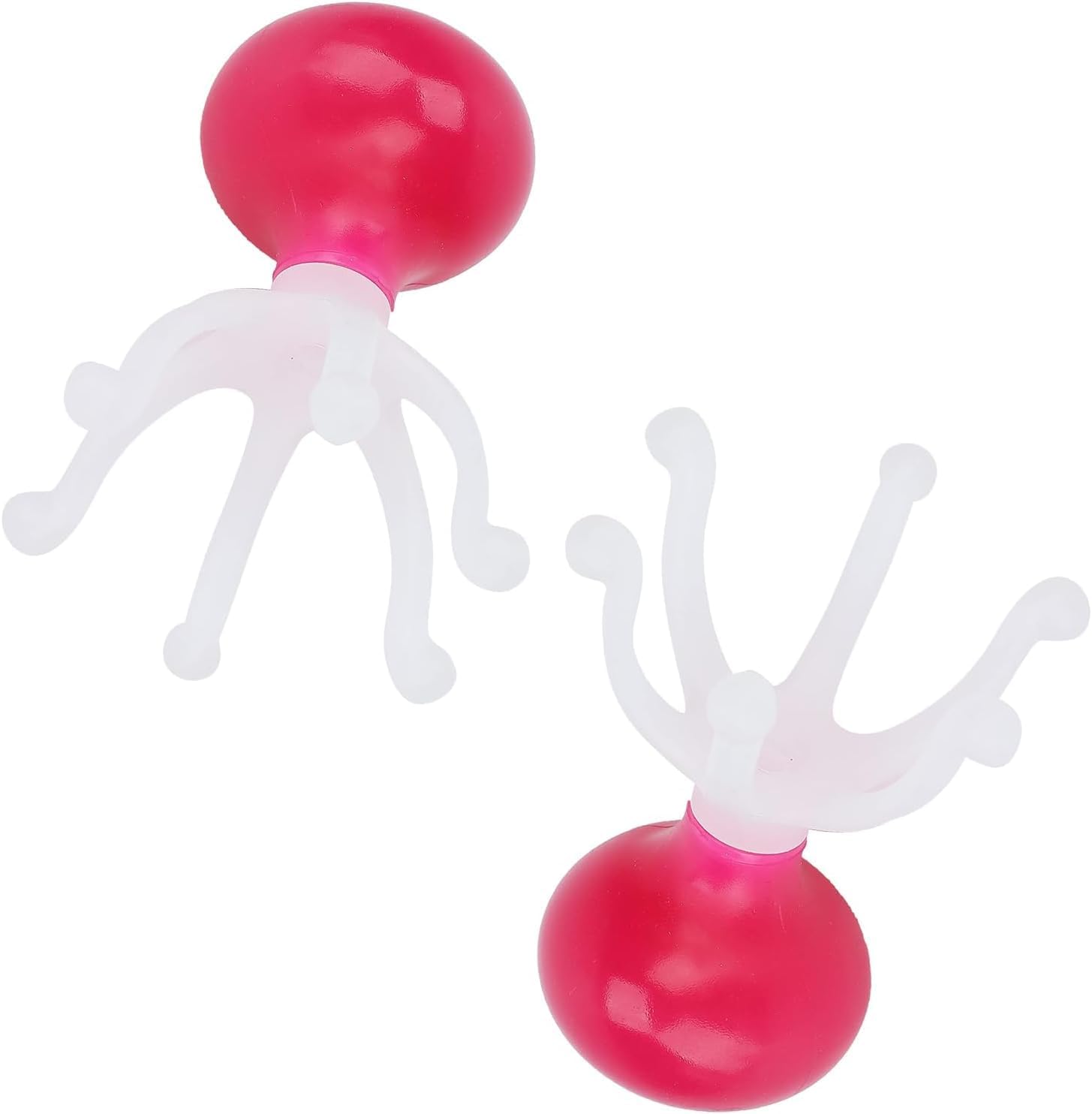 ヘッド頭皮ブラシ ヘッド頭皮器具 2個 シャンプーブラシ 6爪ヘッドブラシ 頭皮マッサージ ブラシ リラ..