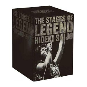 ソニーミュージック 【DVD】THE STAGES OF LEGEND 栄光の軌跡 西城秀樹 HIDEKI SAIJO AND MORE DYCS-1219 1セット(9枚入)
