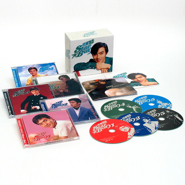 日本クラウン 【CD】西郷輝彦STAR BOX CRCN-50136/40 1セット(5枚組)