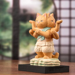 MORITA 仏屋さかい 猫buddha 阿修羅 1体