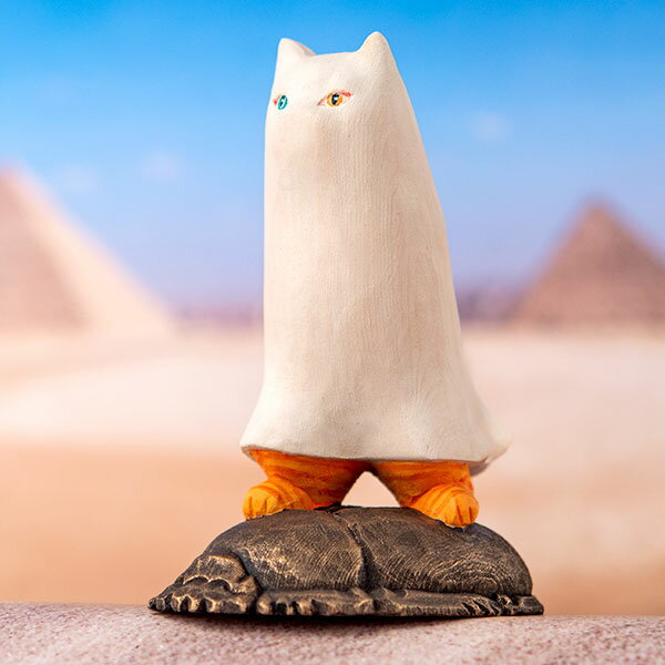 MORITA 仏屋さかい 猫buddha メジェド神 1体