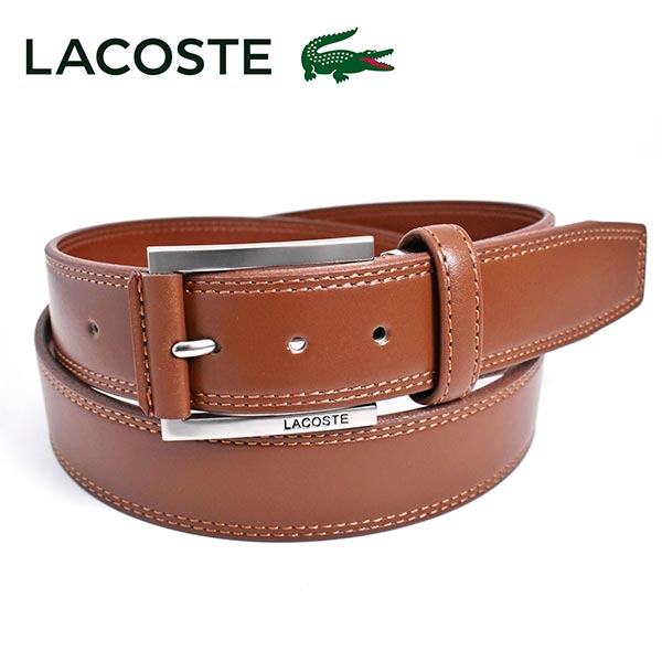 LACOSTE ベルト メンズ プレリー ラコステ 牛革カジュアルベルト LB67865 1個