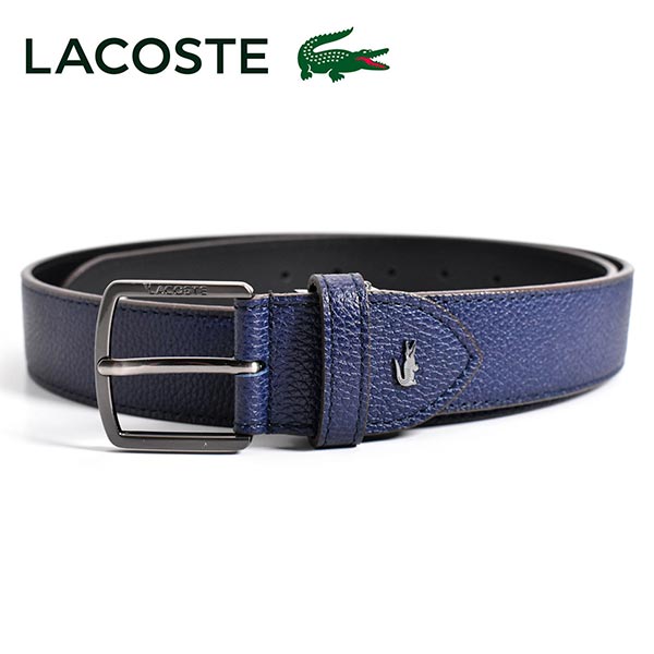 LACOSTE ベルト メンズ プレリー ラコステ 抗菌加工牛革カジュアルベルト LB62590 1個