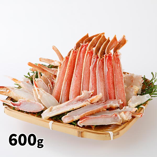 ロイヤルグリーンランドジャパン 生本ズワイガニ 半むき身 L~2Lサイズ 冷凍600g 総重量600 ...