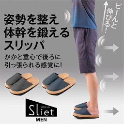 アルファックス 体幹を整えるスリッパ Sliet(スリエット) MEN 5085 1足