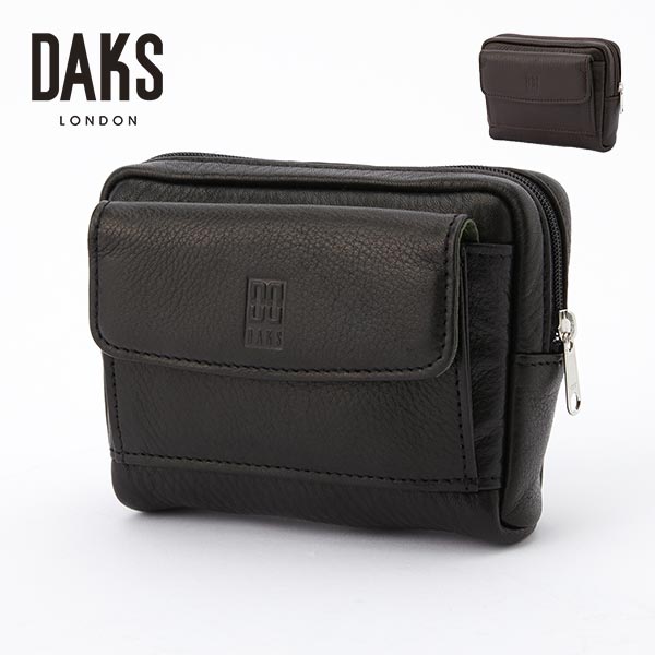 ダックス プレリー DAKS プレステージ ミニベルトポーチ DP20511 1個