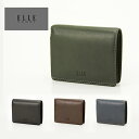 プレリー ELLE HOMME(エルオム) シープ 中ベラ付き二つ折り財布(小銭入れ有) XP34211 1個
