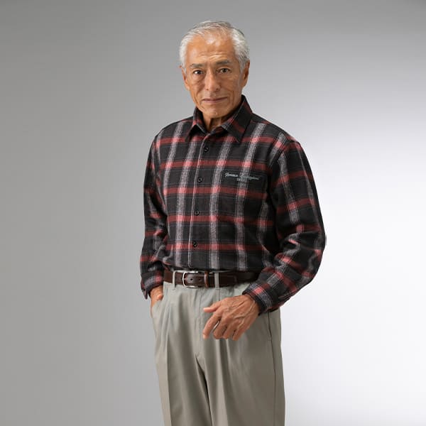 アローズ フランコ・コレツィオーニ ウール入り暖かシャツ 2色組 41248 1セット（2枚：2色×各1枚） 2