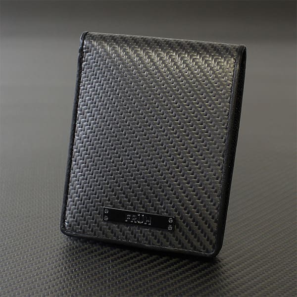 フリュー 薄い財布 メンズ ガジェットリンク FRUH（フリュー） リアルカーボン 2つ折ウォレット GL027 1個