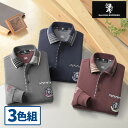 彩香 サルーンエクスプレス 裏起毛刺繍入りポロシャツ 3色組 AS-0650 1セット(3枚:3色×各1枚)