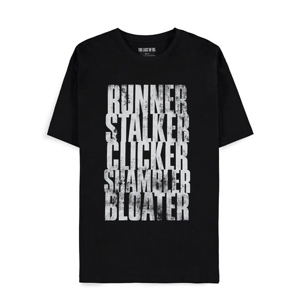 IGN JAPAN STORE THE LAST OF US（ザ・ラスト・オブ・アス） ”Run Stalk Click Shamble Bloat” プリントTシャツ 1枚(4)