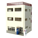 情景シリーズ 【ビル-3】 S=1/80 ◆みにちゅあーとキット ジオラマ HOゲージ 建物 精密 おうち時間 工作 ミニチュア インテリア